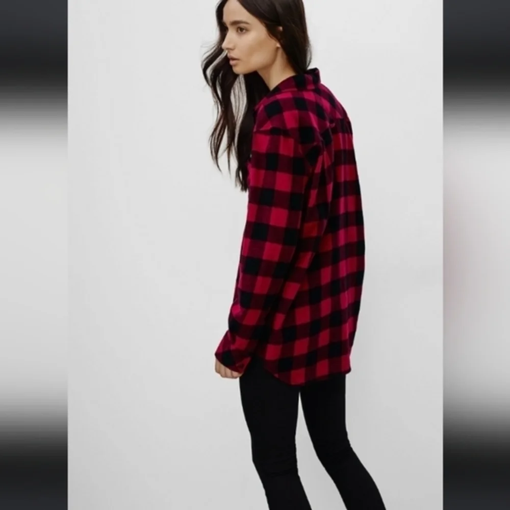 💥HOST PICK💥Aritzia TNA Flannel shirt, Cottage core Granola girl - Picture 3 of 15